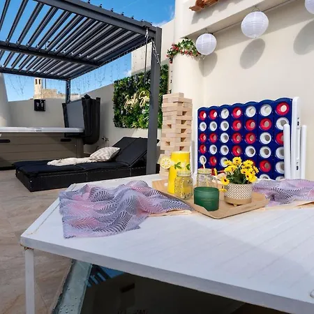2 Jacuzis Villa-rooftop-airhockey-glamroom-igready 알부페이라